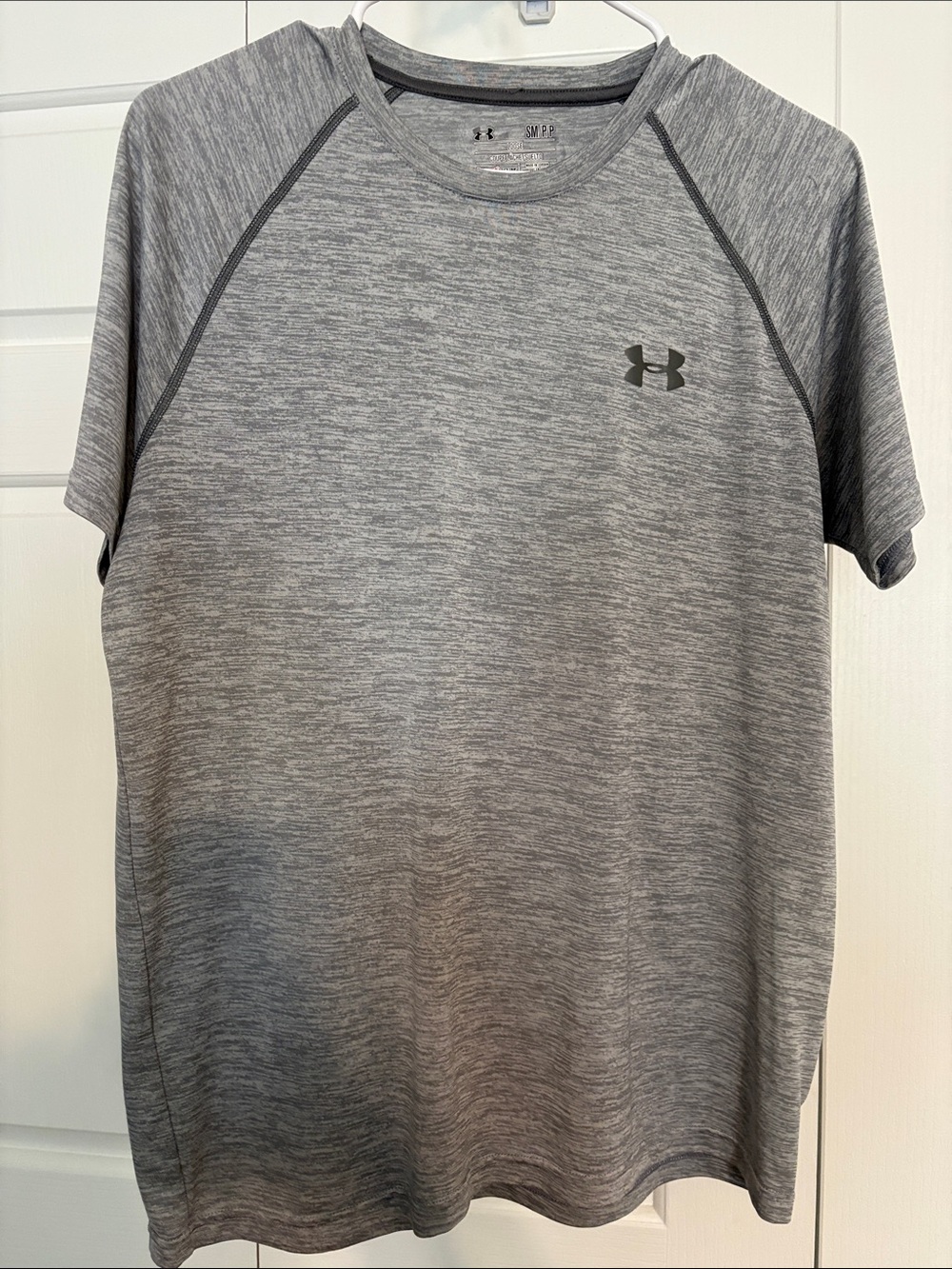 Under Armour Men's Heather Gray Short-Sleeve Performance Tee